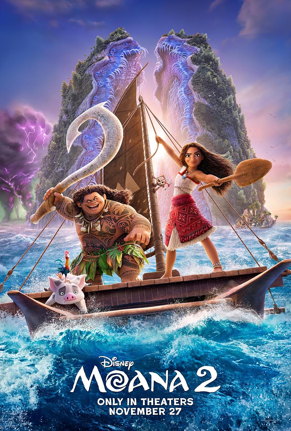 Moana 2 (2024) Hindi Dubbed Full Movie Watch Online HD